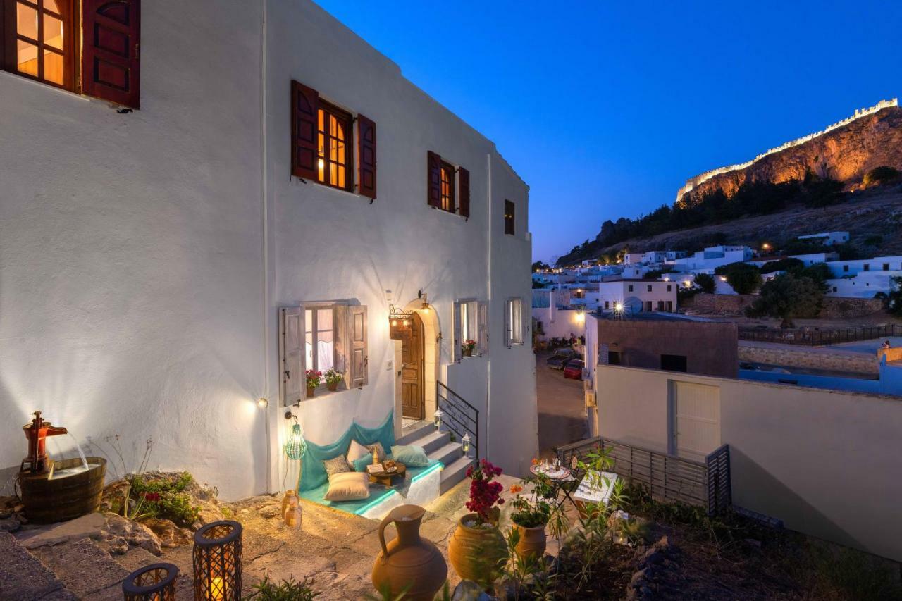 Casa Pietra Lindos Luxury Traditional House Εξωτερικό φωτογραφία