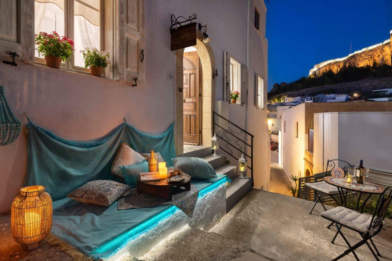 Casa Pietra Lindos Luxury Traditional House Εξωτερικό φωτογραφία
